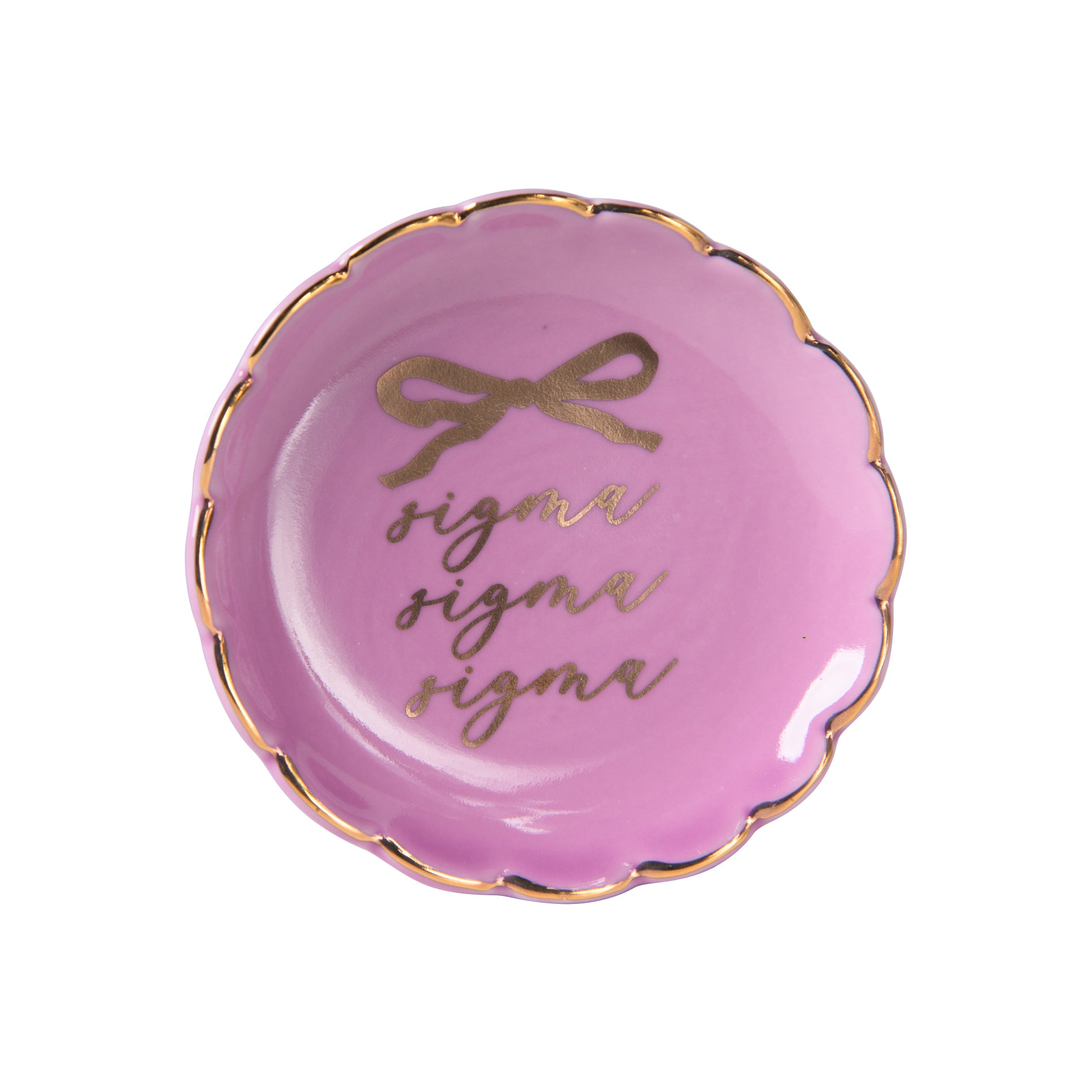 Sorority Ceramic Ring Dish