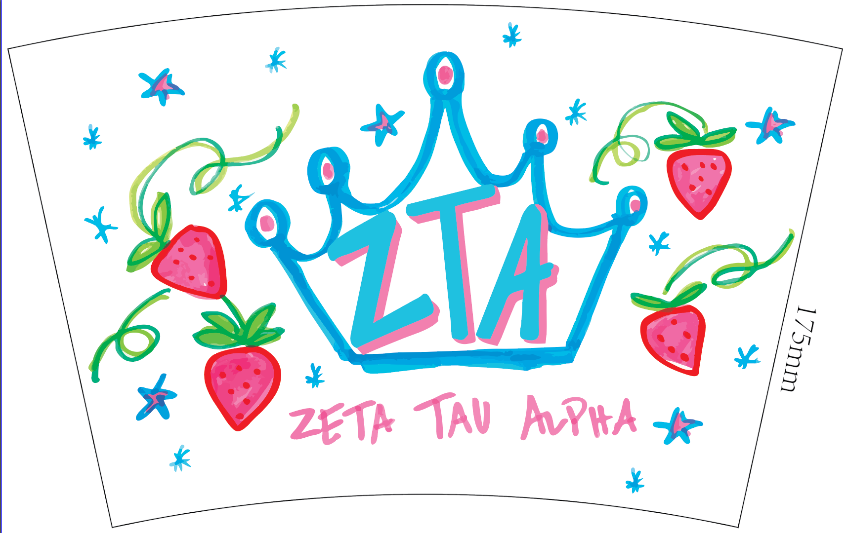 Zeta Tau Alpha Marker Cup