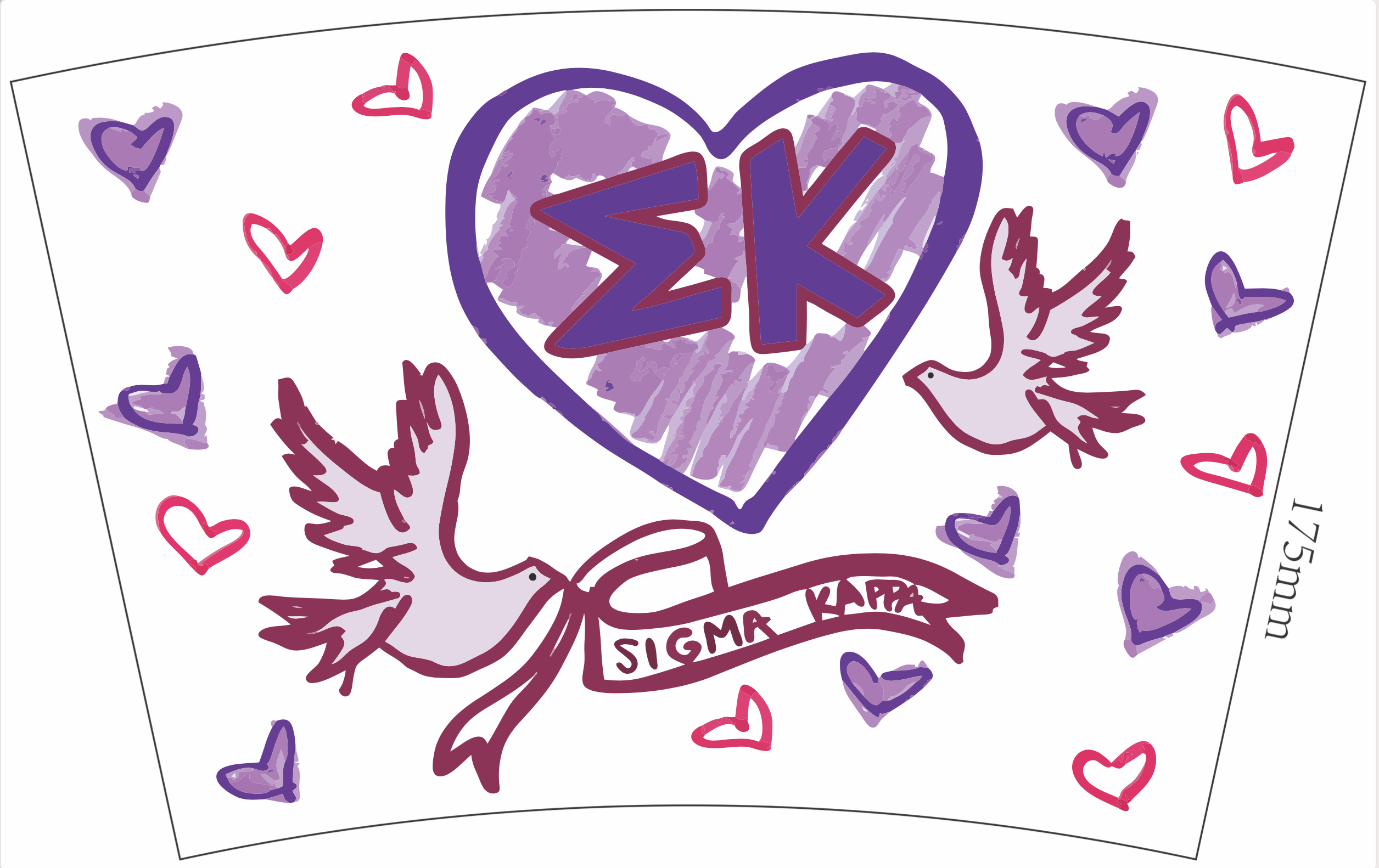 Sigma Kappa Marker Cup