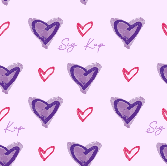 Sigma Kappa Iconic Cosmetic Bag