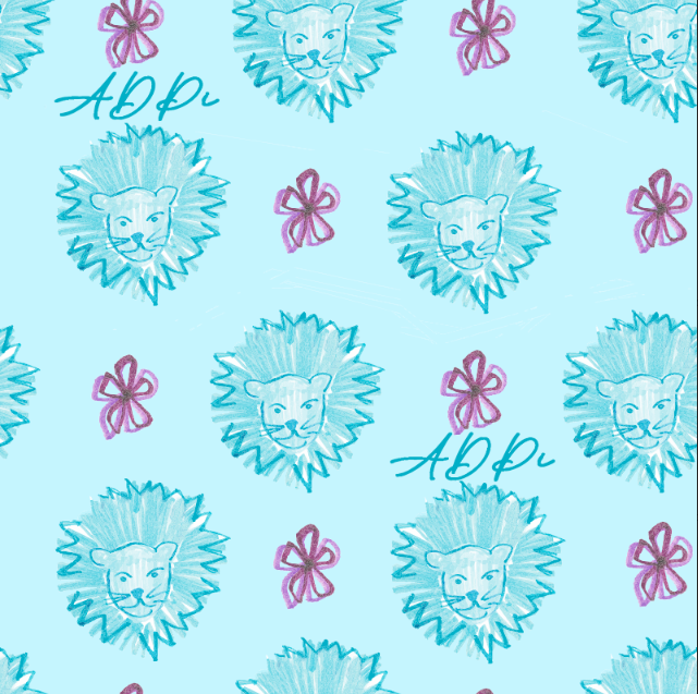 Alpha Delta Pi Iconic Duffle Bag