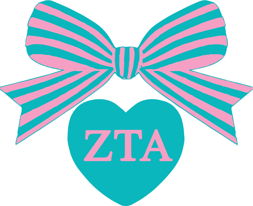 Zeta Tau Alpha BOW-DACIOUS Decal