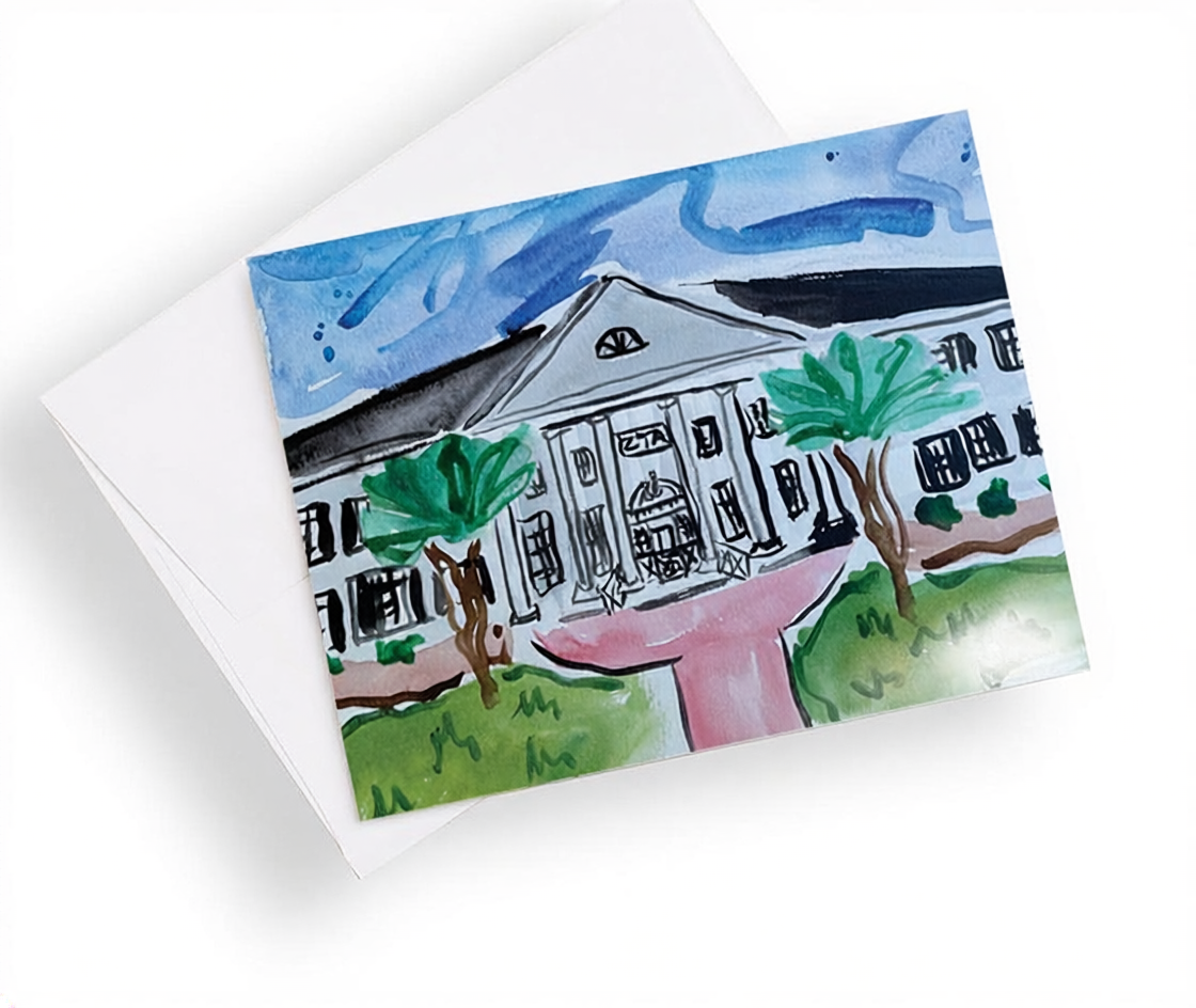 University of Georgia Sorority House Notecards