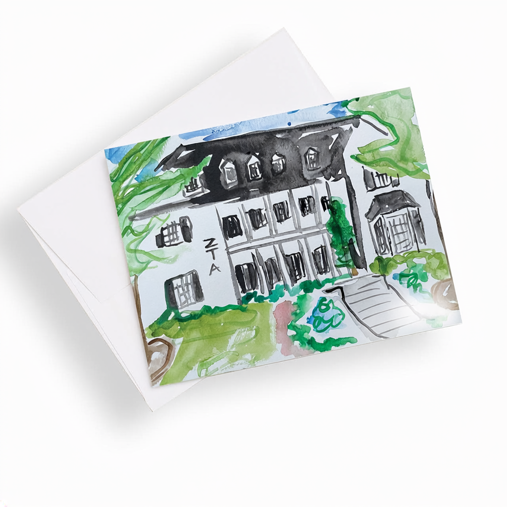 Louisiana State University Sorority House Notecards