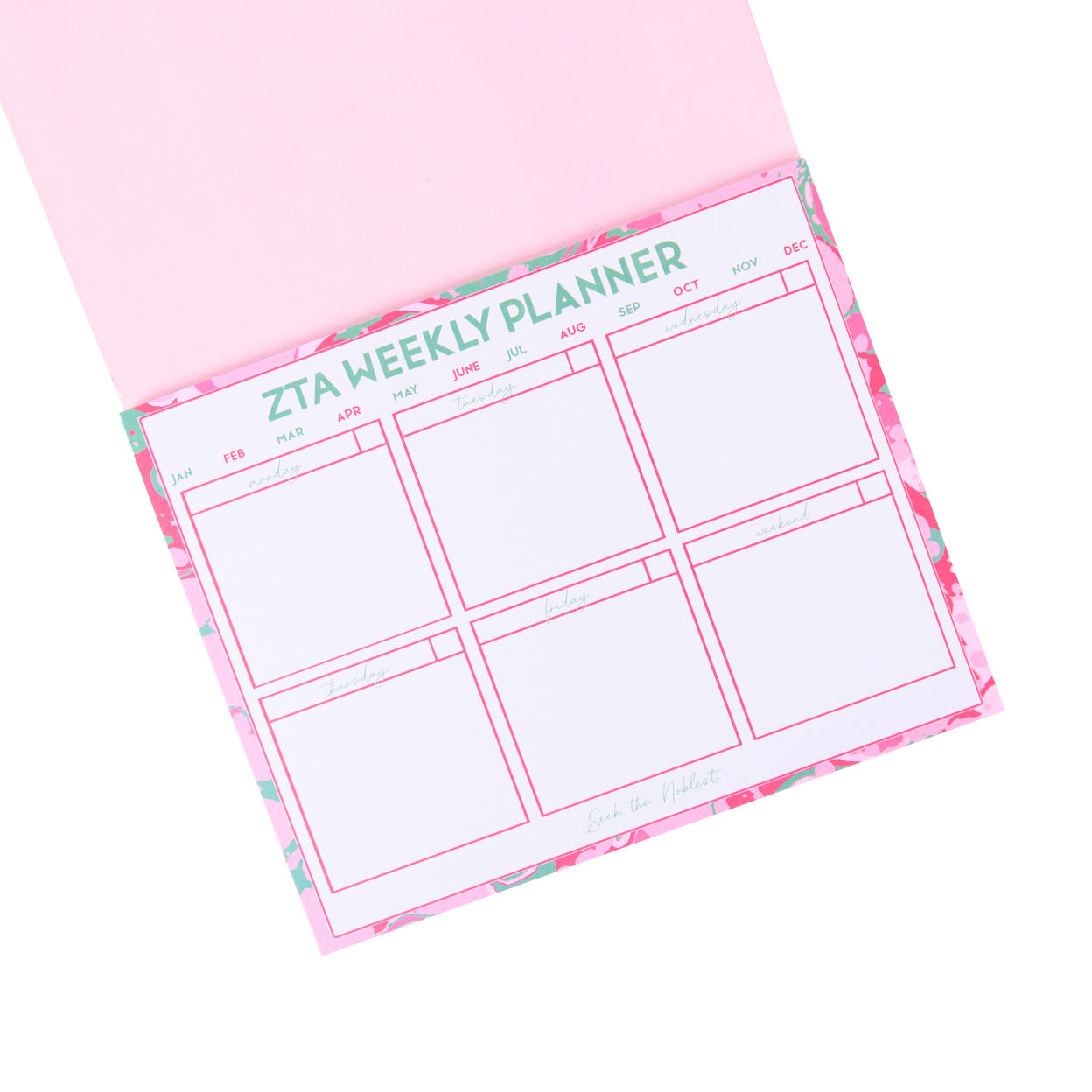 Zeta Tau Alpha Desk Planner