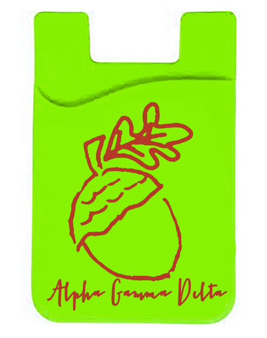 Alpha Gamma Delta Cell Phone Wallet