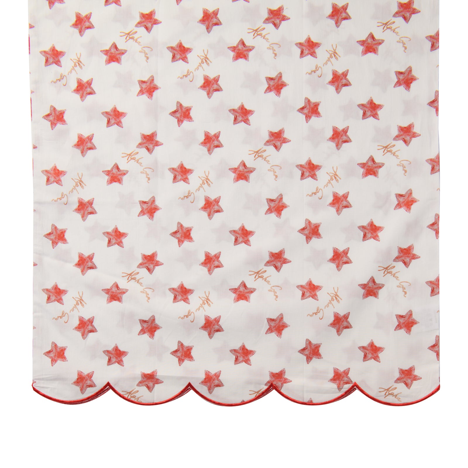 Alpha Gamma Delta Scalloped Pillowcase