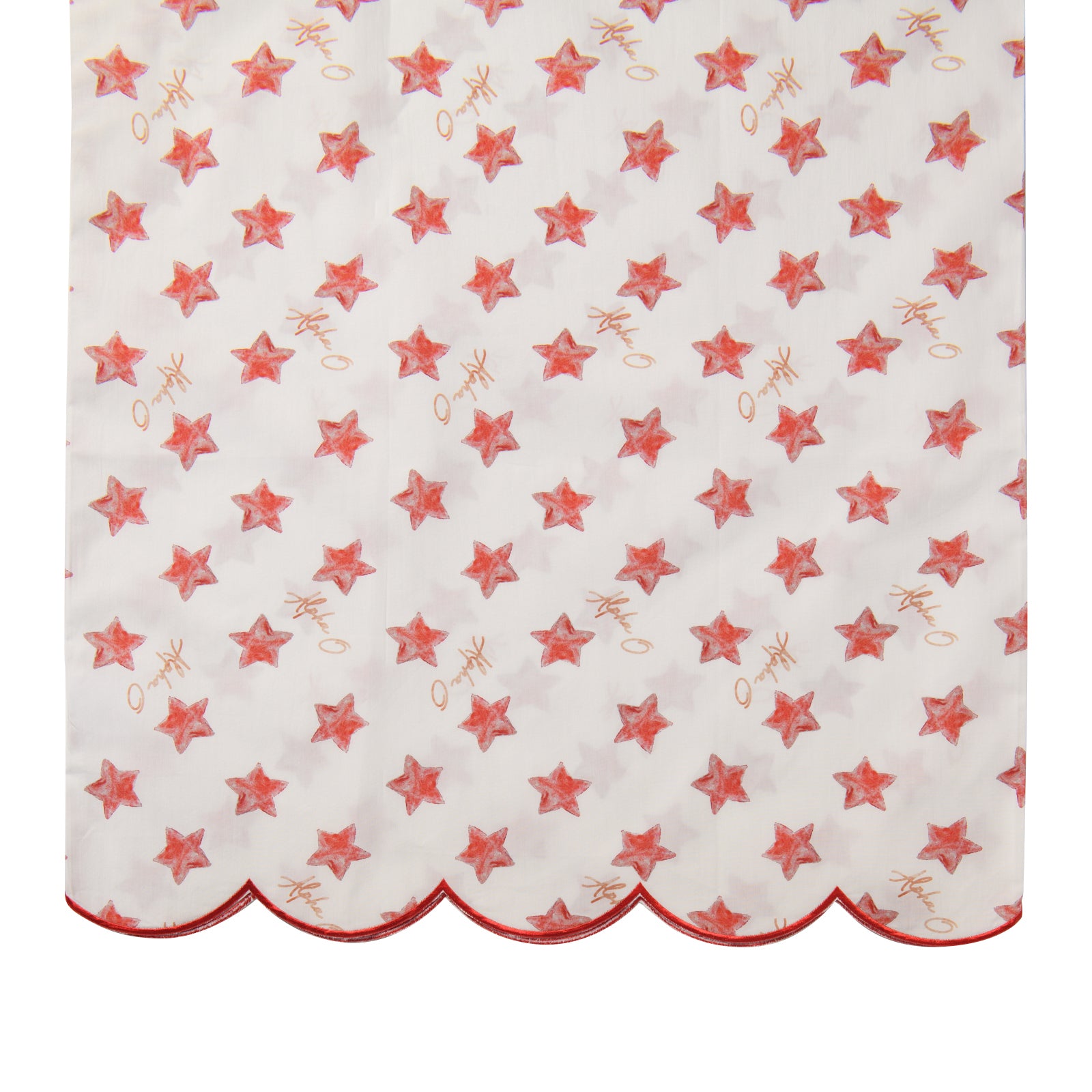 Alpha Omicron Pi Scalloped Pillowcase