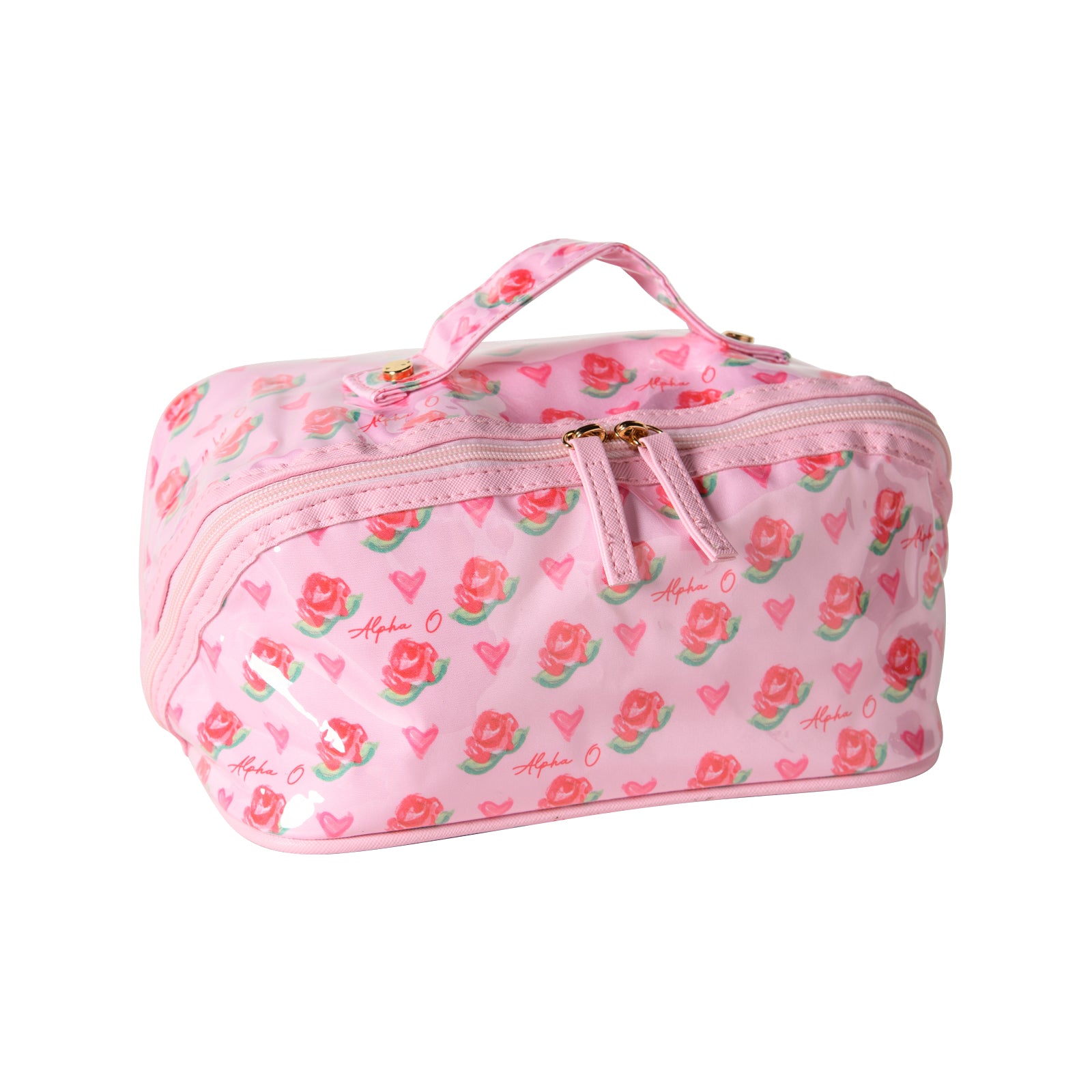 Alpha Omicron Pi Iconic Cosmetic Bag