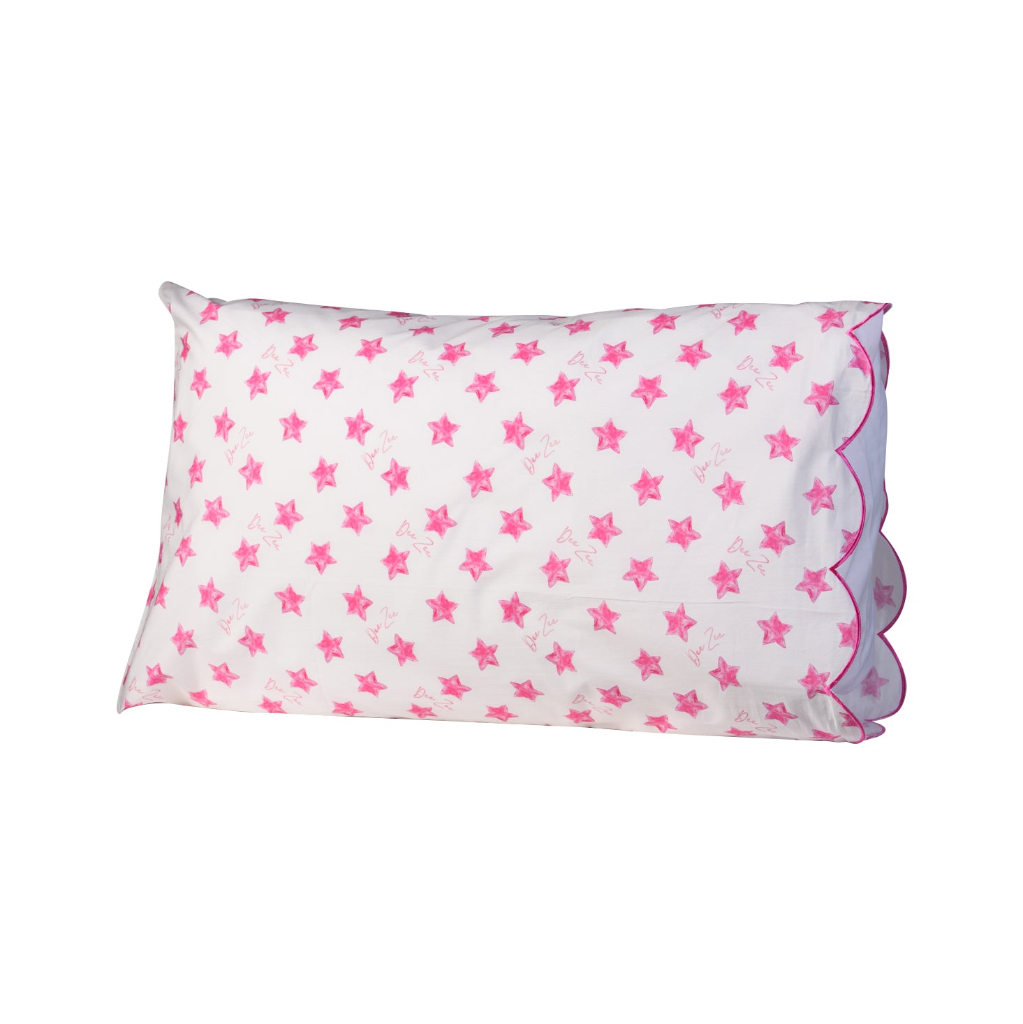 Sorority Scalloped Pillowcase