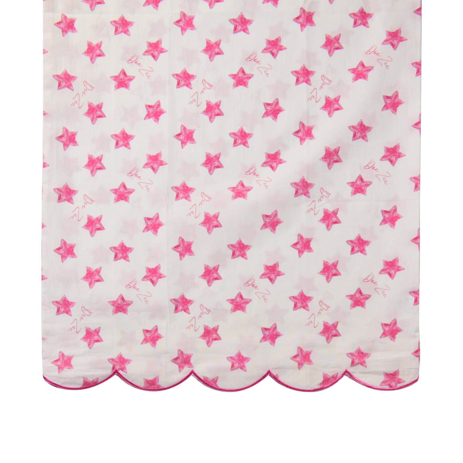 Delta Zeta Scalloped Pillowcase