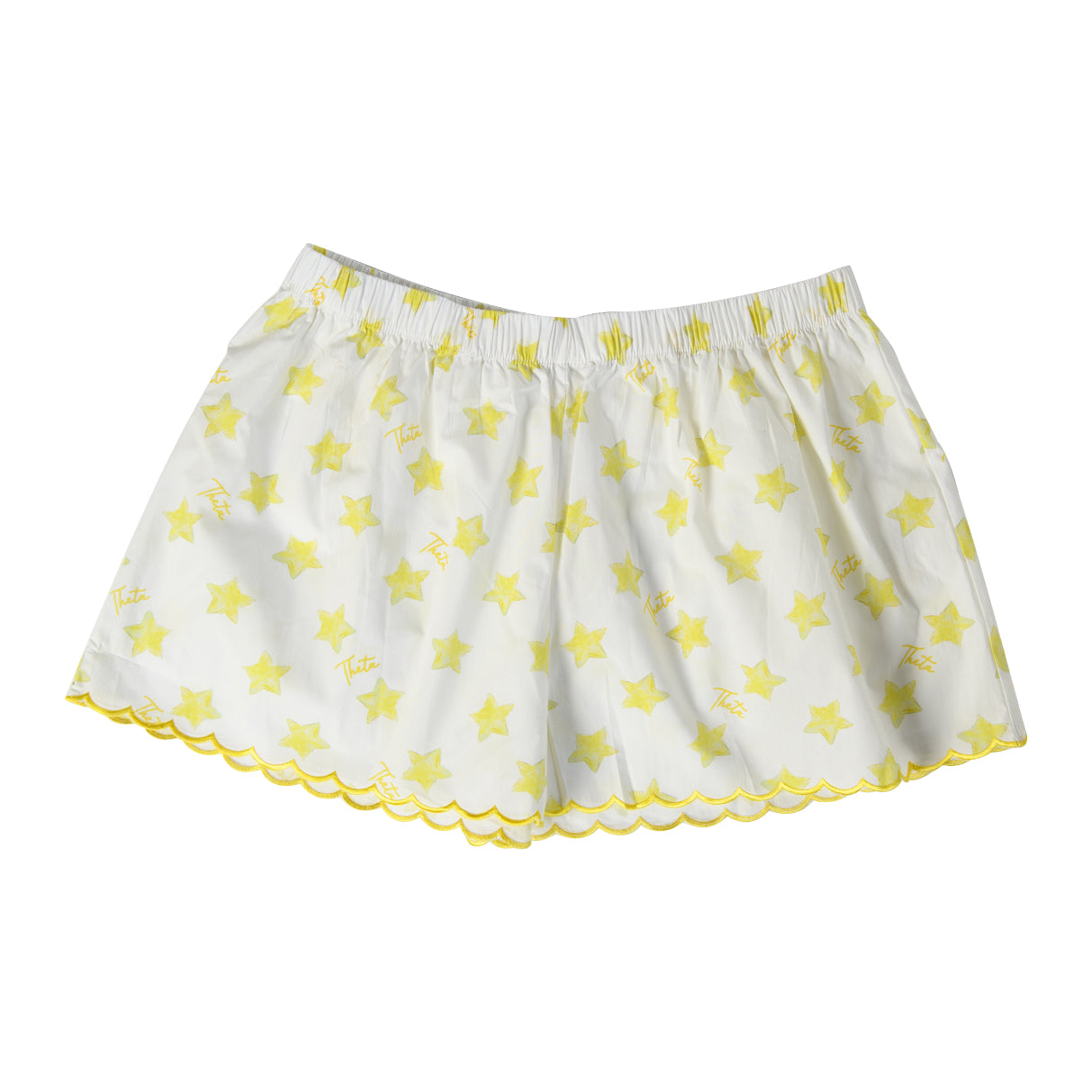 Sorority Scalloped Short