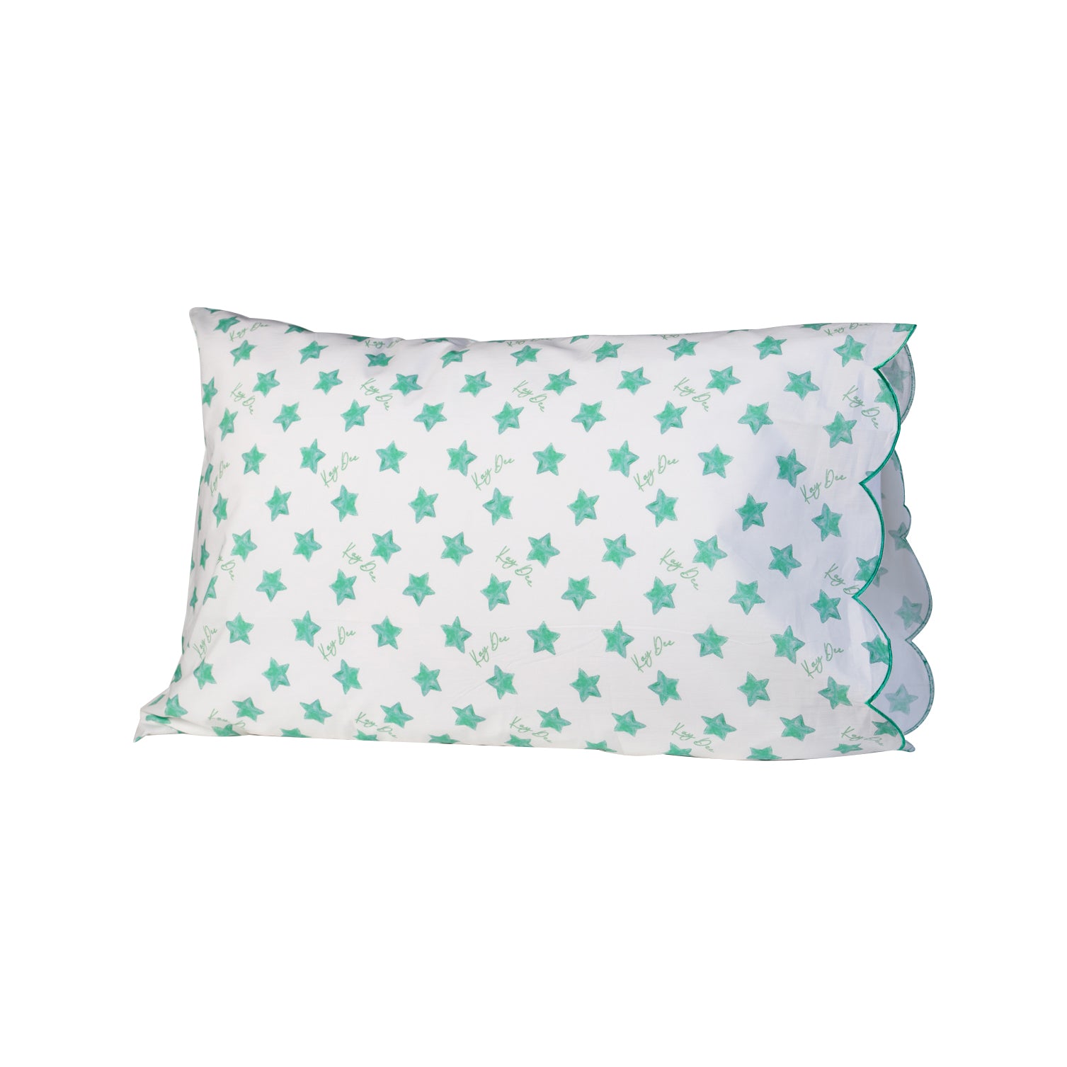 Sorority Scalloped Pillowcase