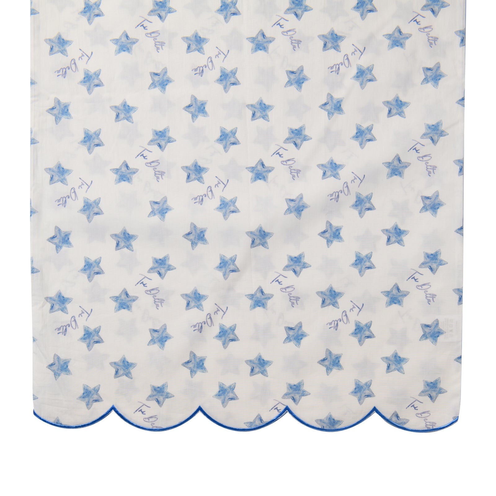 Delta Delta Delta Scalloped Pillowcase