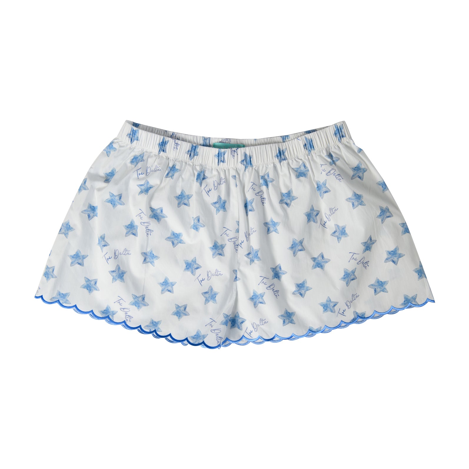 Sorority Scalloped Short