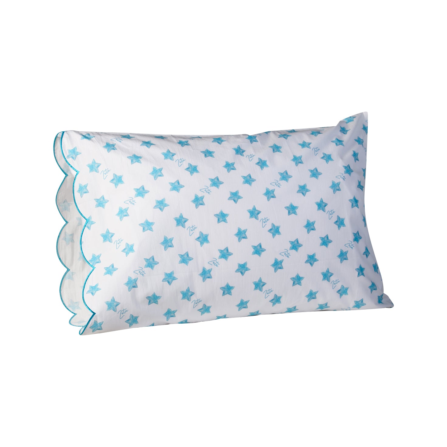 Sorority Scalloped Pillowcase