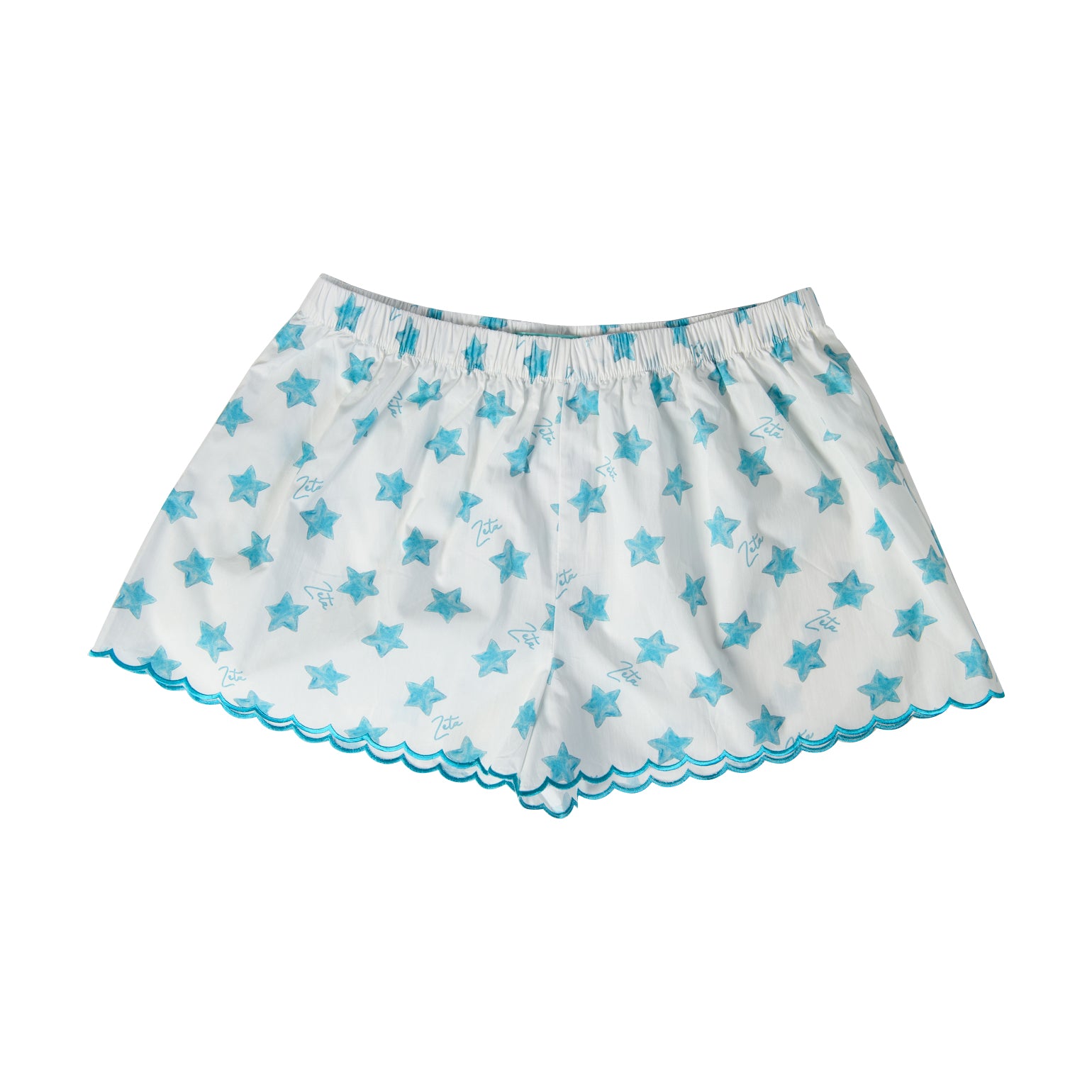 Sorority Scalloped Short
