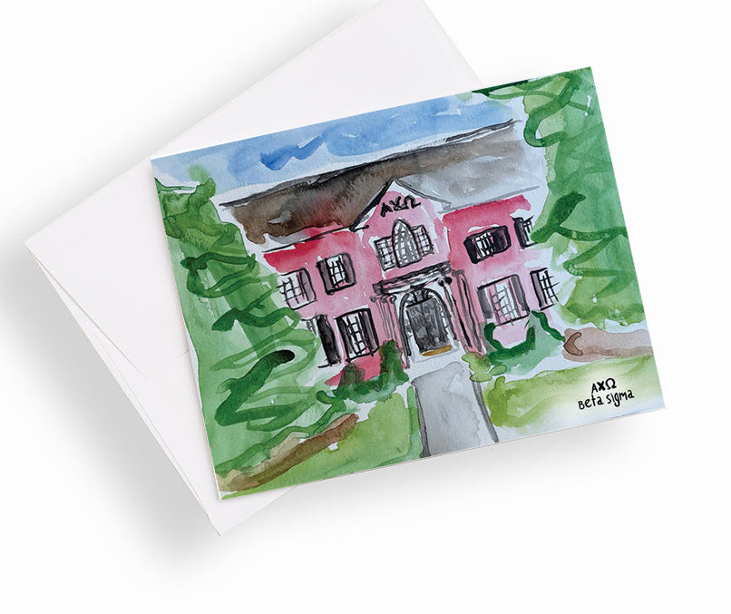 University of Georgia House Notecards