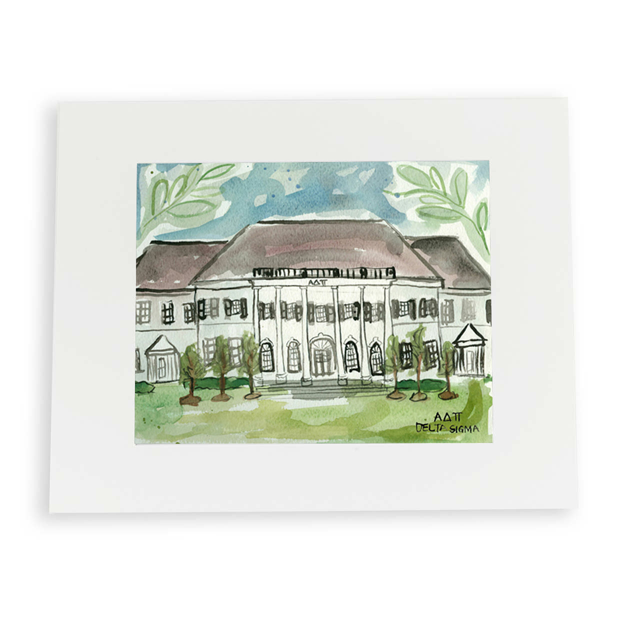 University of Mississippi House Print