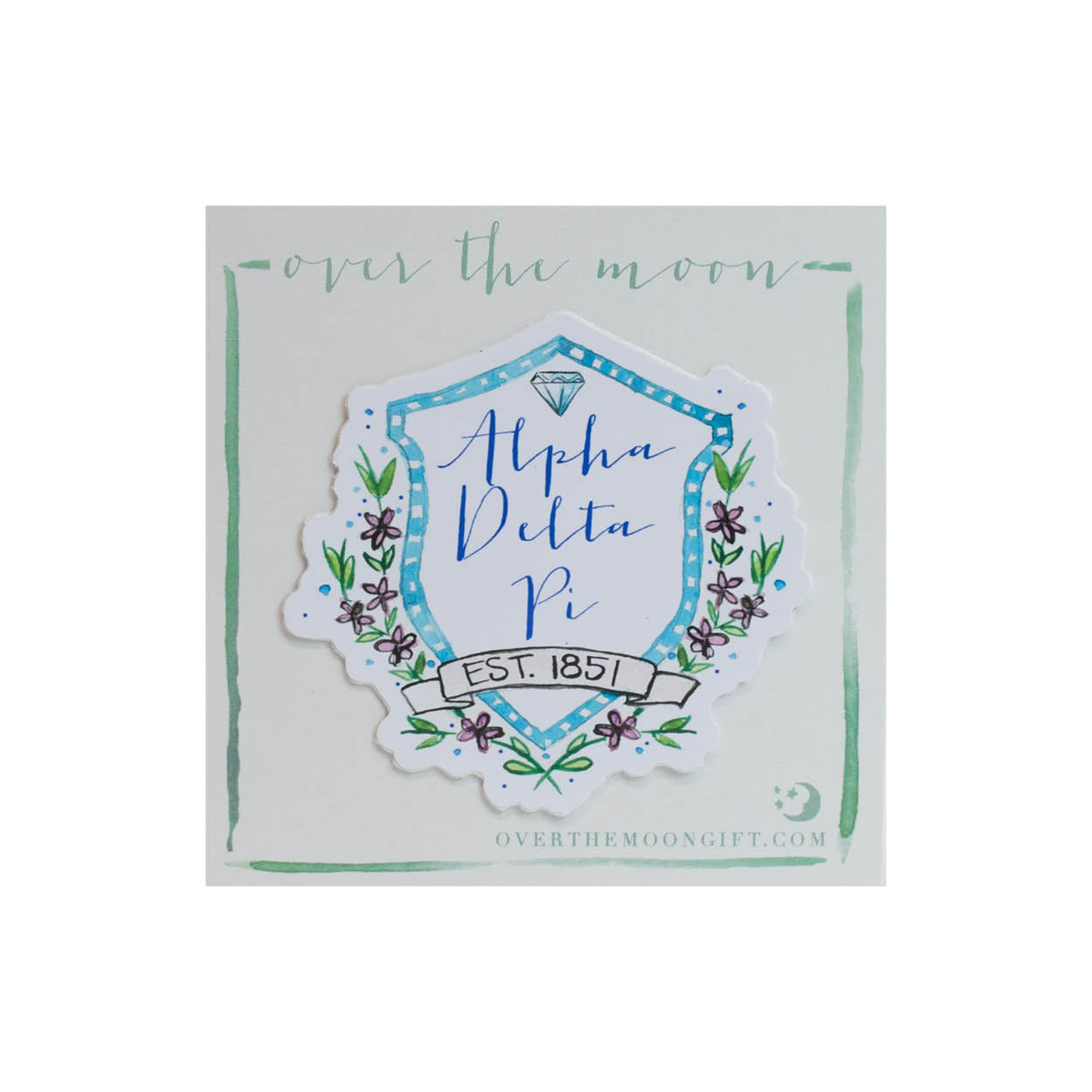 Alpha Delta Pi MOTIF Decal