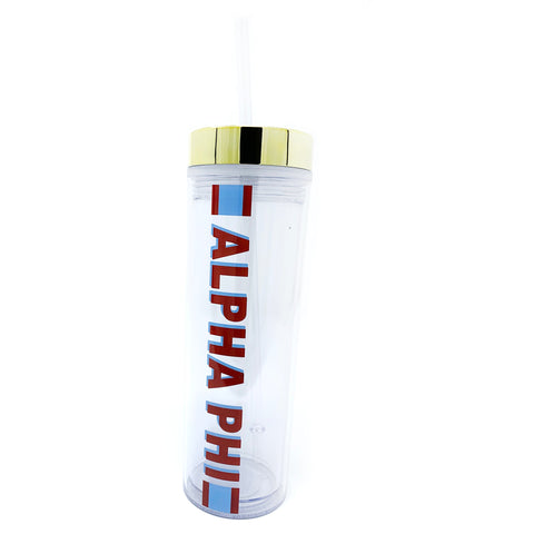 Alpha Phi Double Chambered Water Bottle