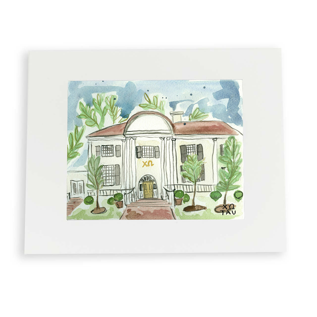 University of Mississippi House Print