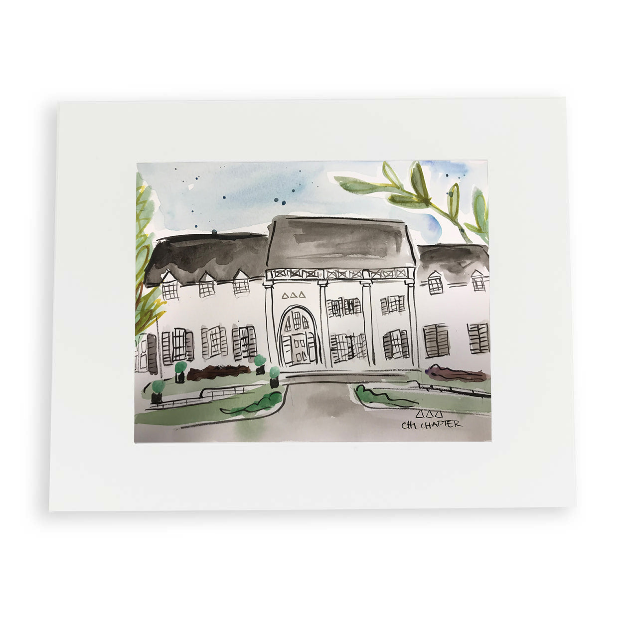 University of Mississippi House Print