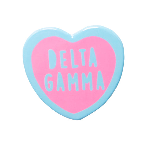 Delta Gamma Sweet Heart Button