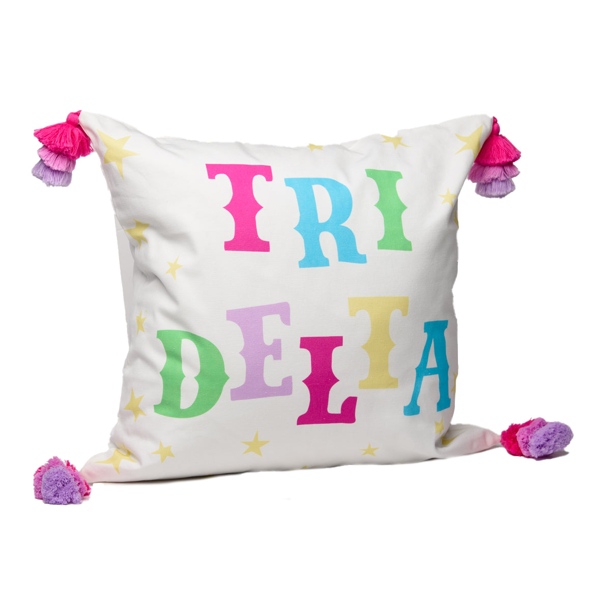 TRI DELTA Oh My Stars" Printed Pillow