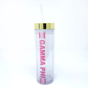 Gamma Phi Beta Double Chambered Water Bottle