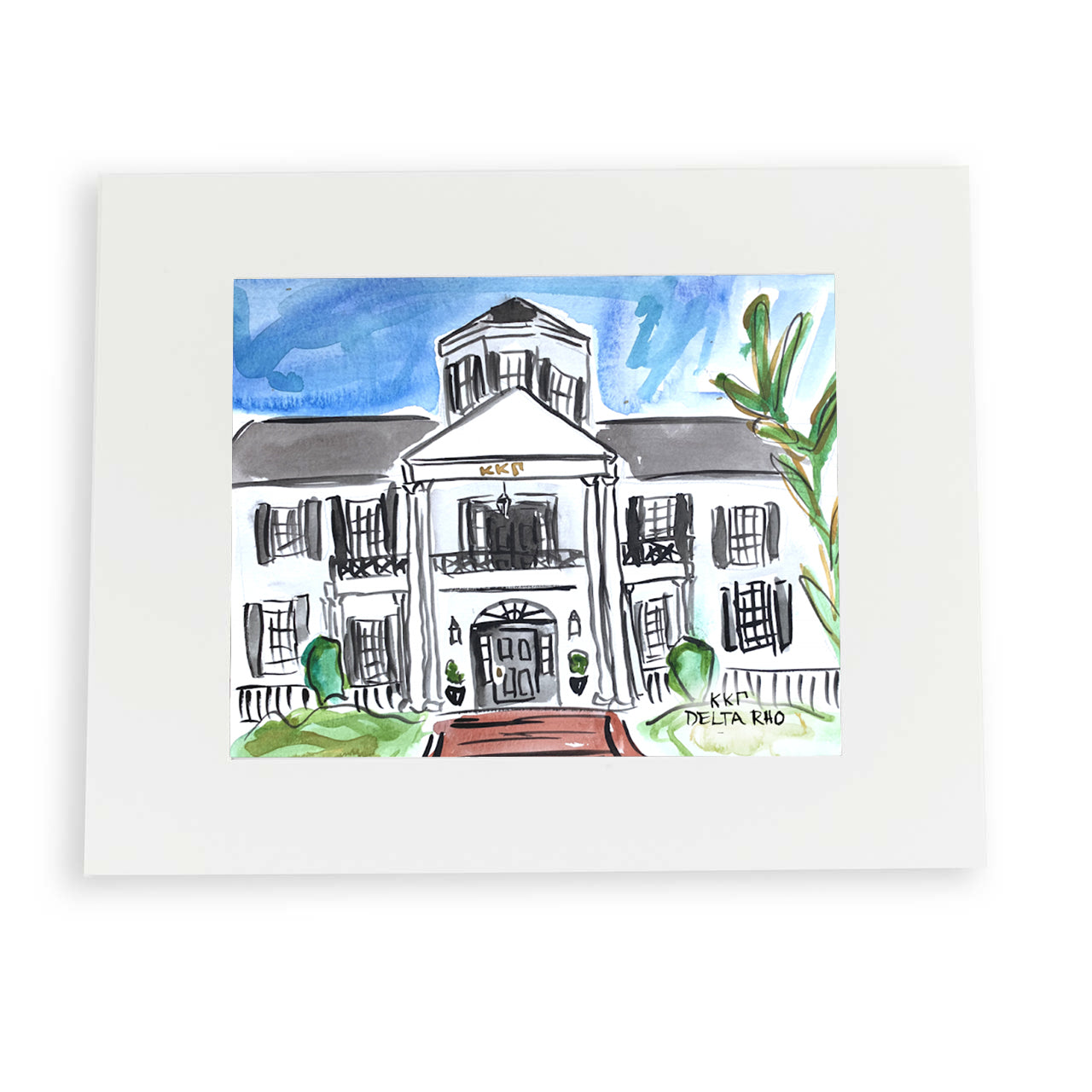 University of Mississippi House Print