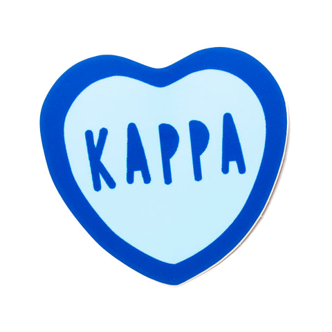 Kappa Kappa Gamma Sweet Heart Decal