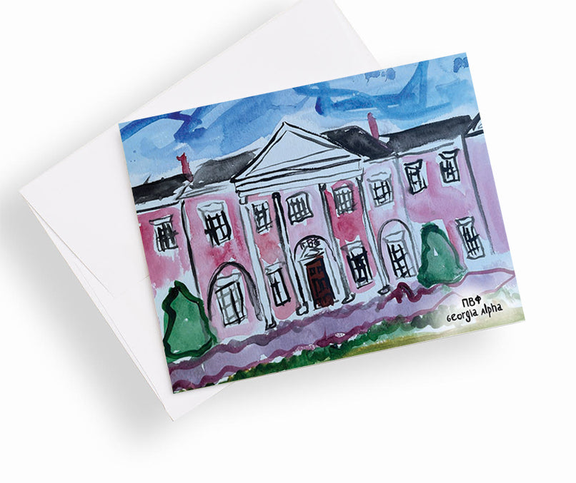 University of Georgia House Notecards