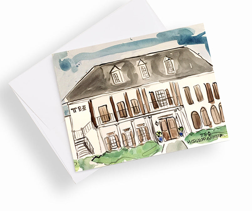 Mississippi State University House Notecards