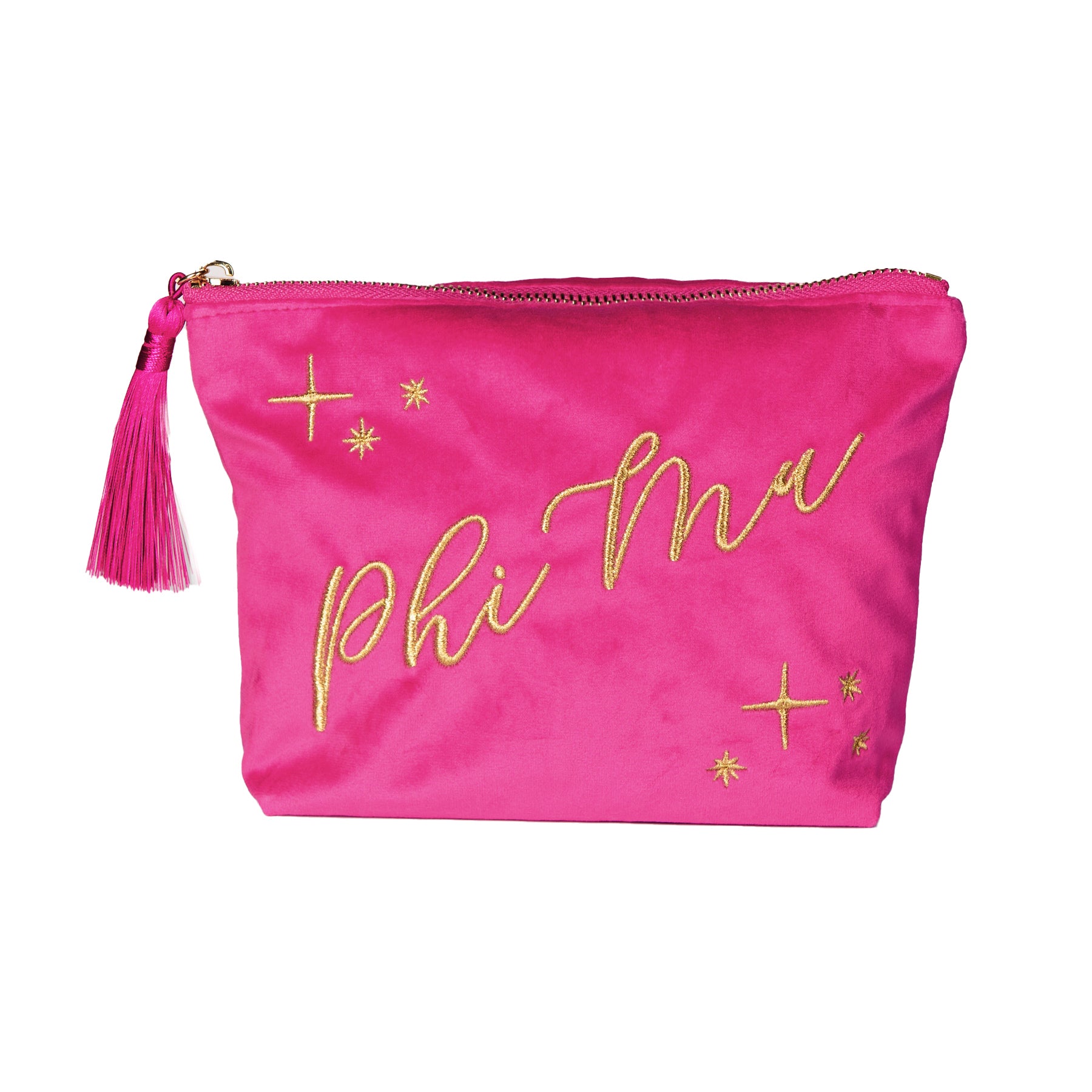Canvas Cosmetic Pouch Pink R113