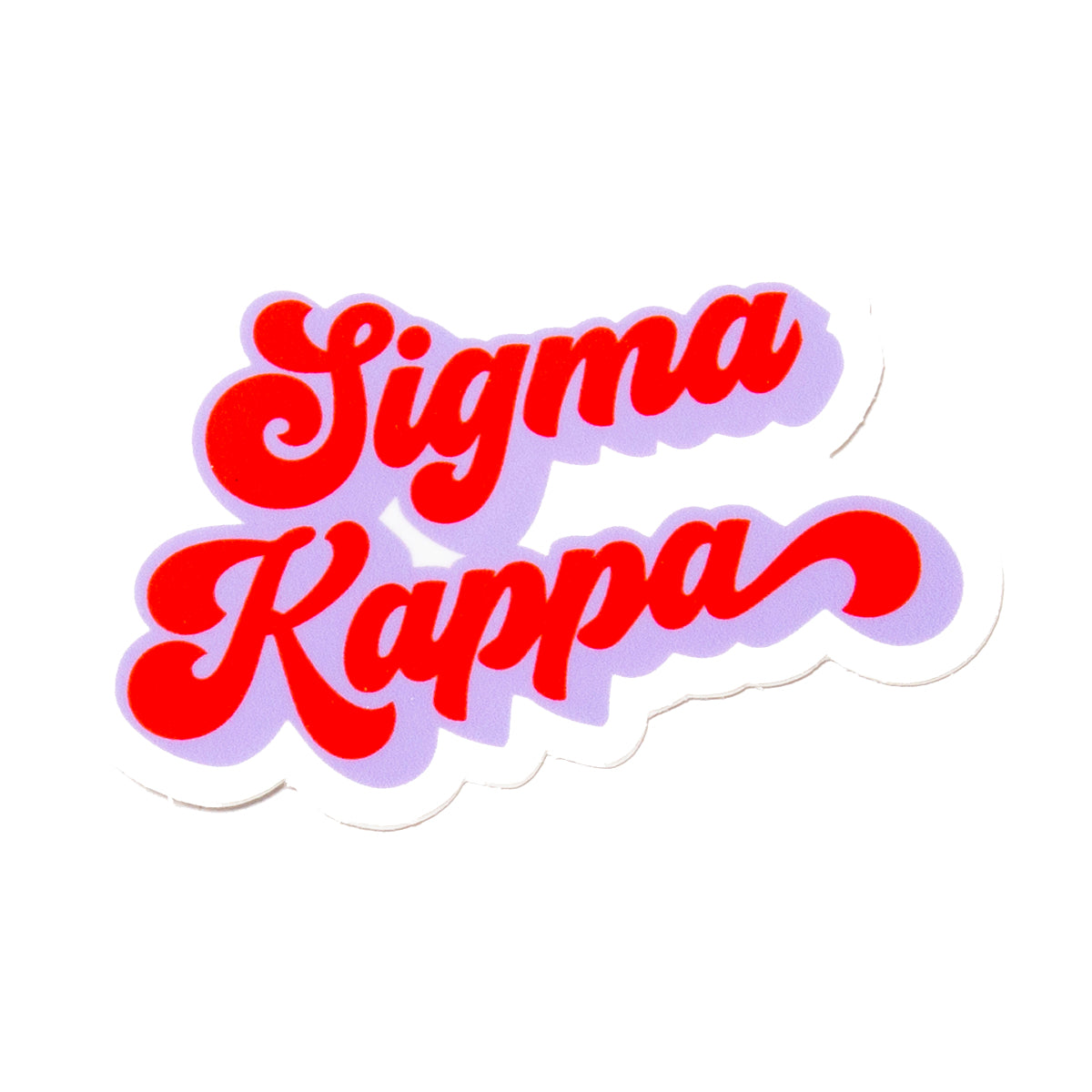 Sigma Kappa RETRO Decal