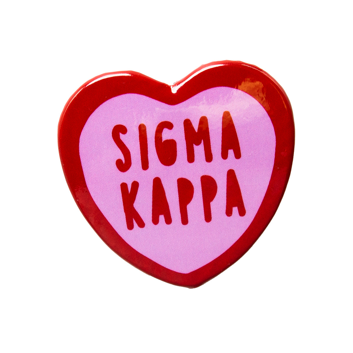 Sigma Kappa Sweet Heart Button