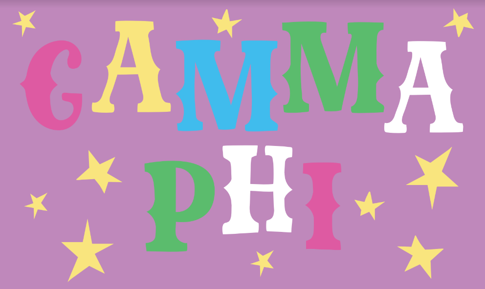 Gamma Phi Beta "Oh My Stars" Flag