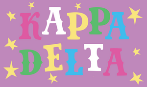Kappa Delta "Oh My Stars" Flag
