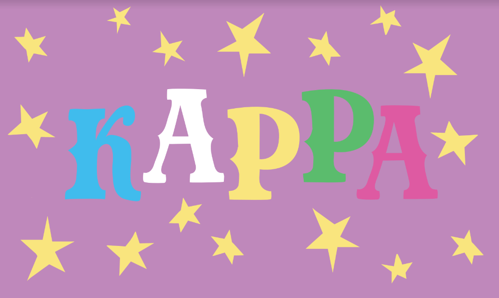 Kappa Kappa Gamma "Oh My Stars" Flag