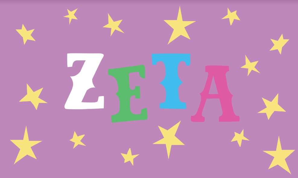 Zeta Tau Alpha "Oh My Stars" Flag
