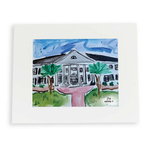 University of Georgia House Print