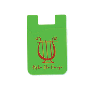 Alpha Chi Omega Cell Phone Wallet